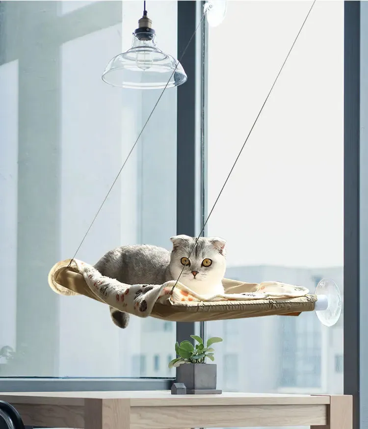 Heavy Duty Cat Window Perch Hammock