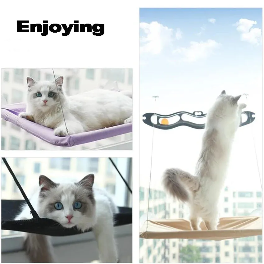 Heavy Duty Cat Window Perch Hammock
