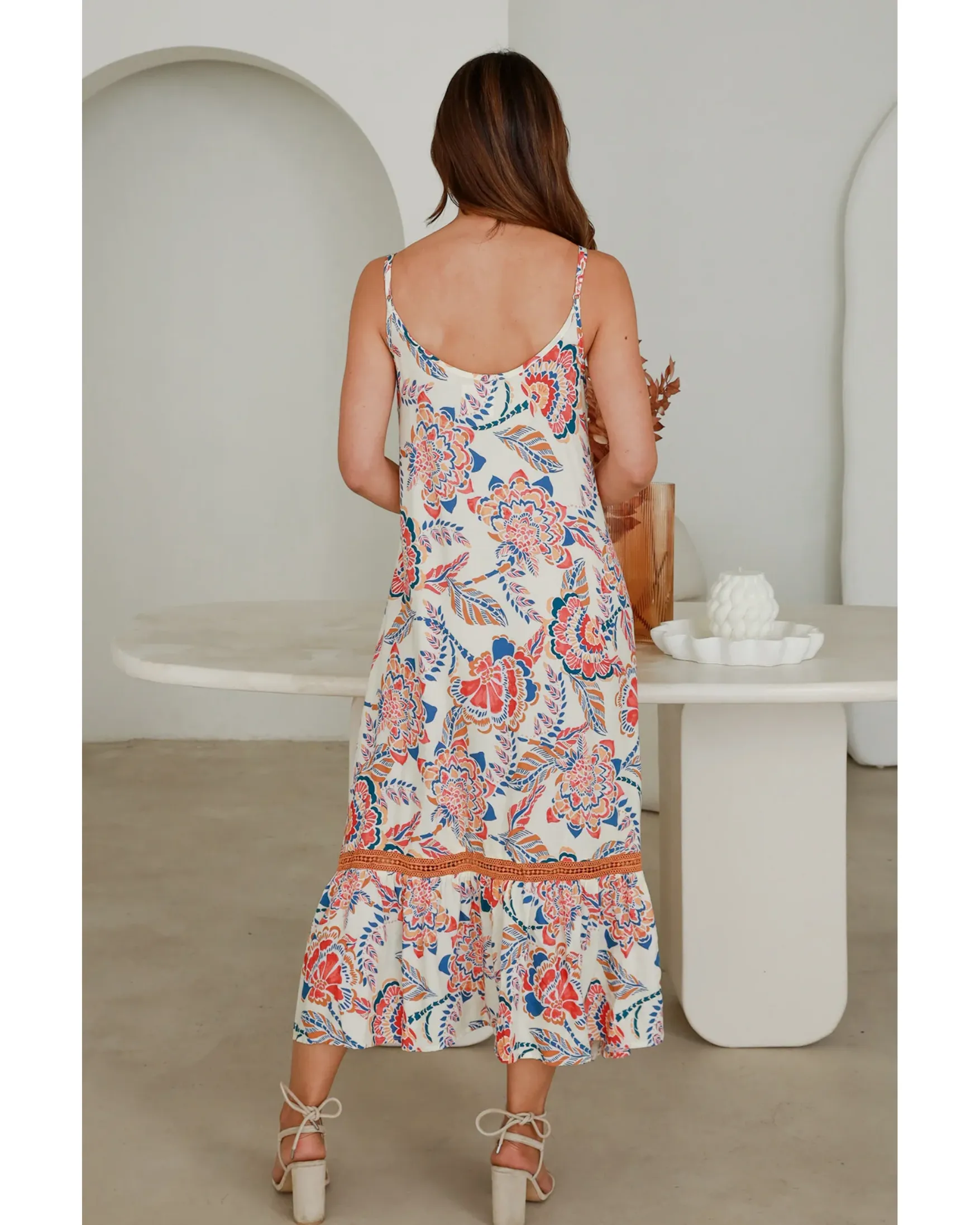 Helena Slip Midi Dress