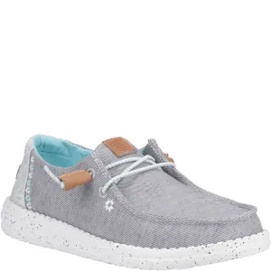 HEYDUDE Wendy Heathered Slub Tropical Shoe