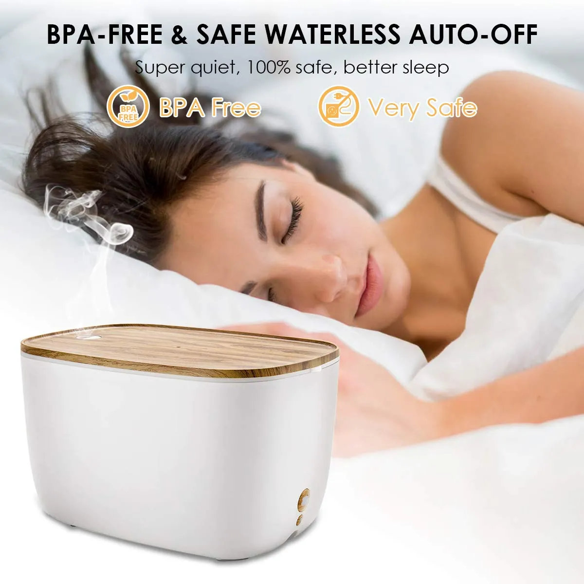 Homlly Ova BIG Aroma Humidifier (1.8L)