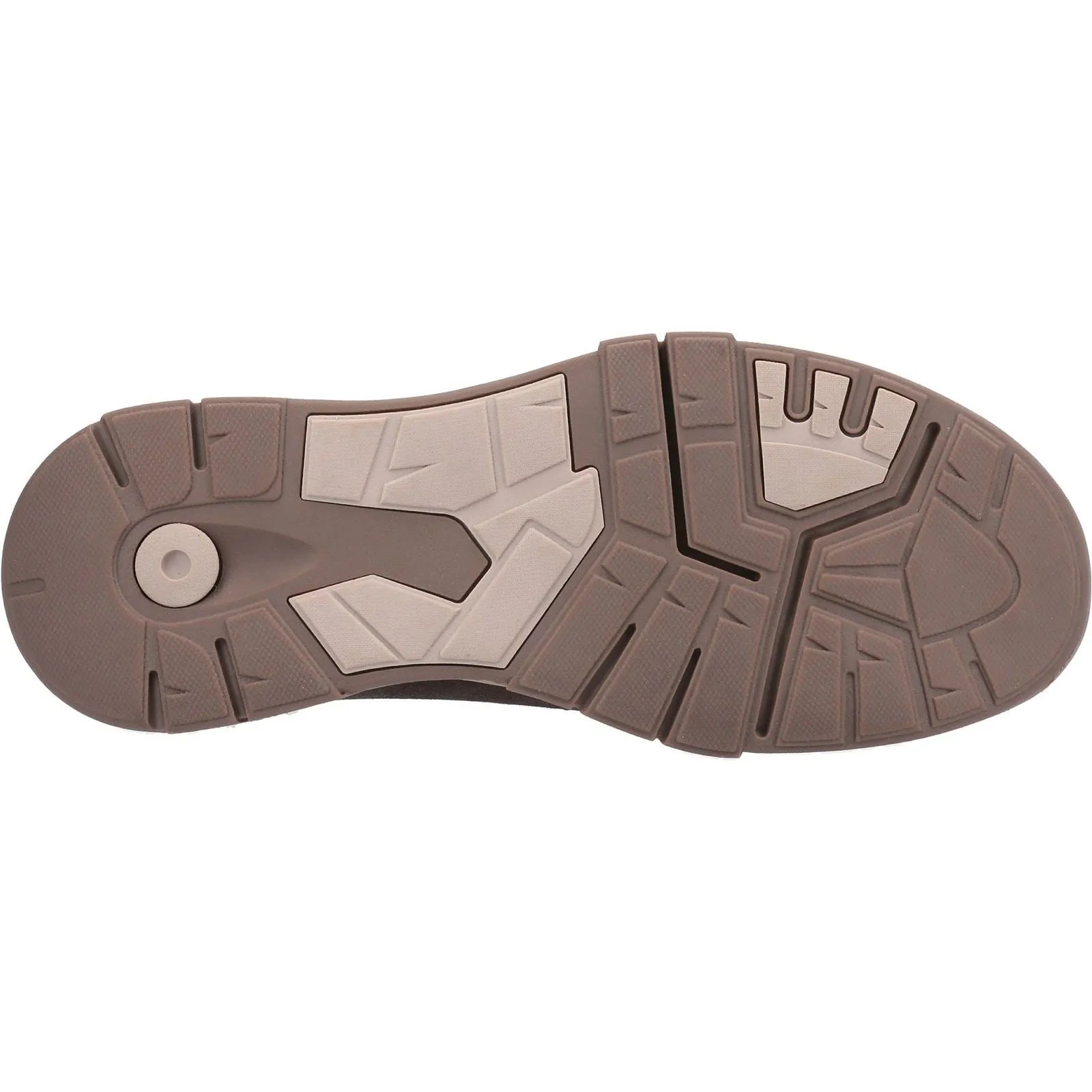 Hush Puppies Fletcher Slip Ons Mens Shoes in Coffee