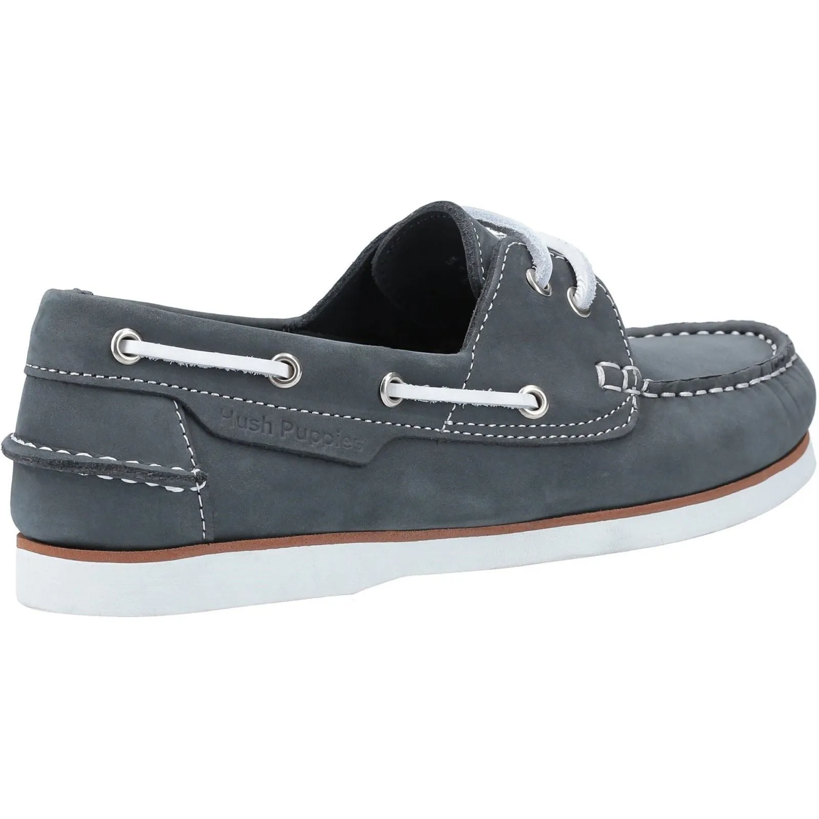 Hush Puppies Hattie Laces Ladies Shoes in Navy