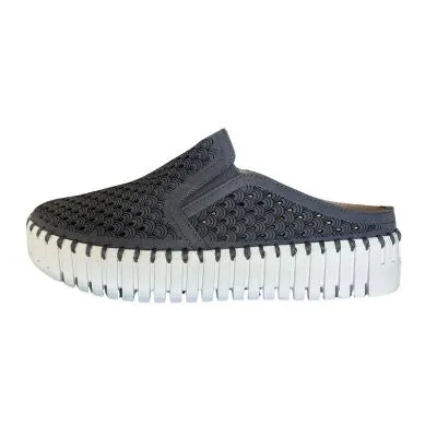 Ilse Jacobsen Tulip 3886 Grey Blue White Women's Clogs