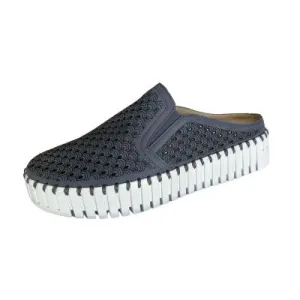 Ilse Jacobsen Tulip 3886 Grey Blue White Women's Clogs