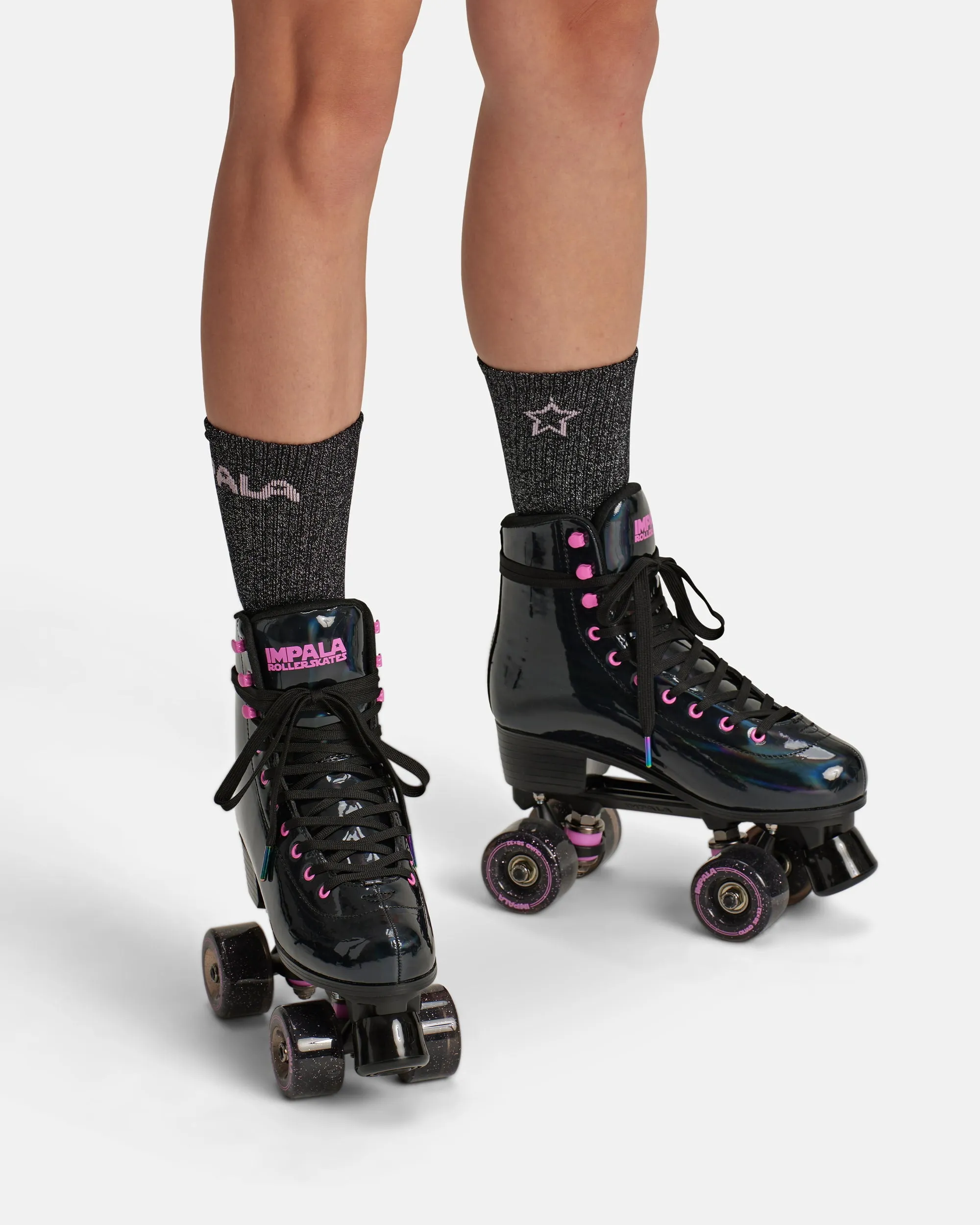Impala Rollerskates - Black Holographic