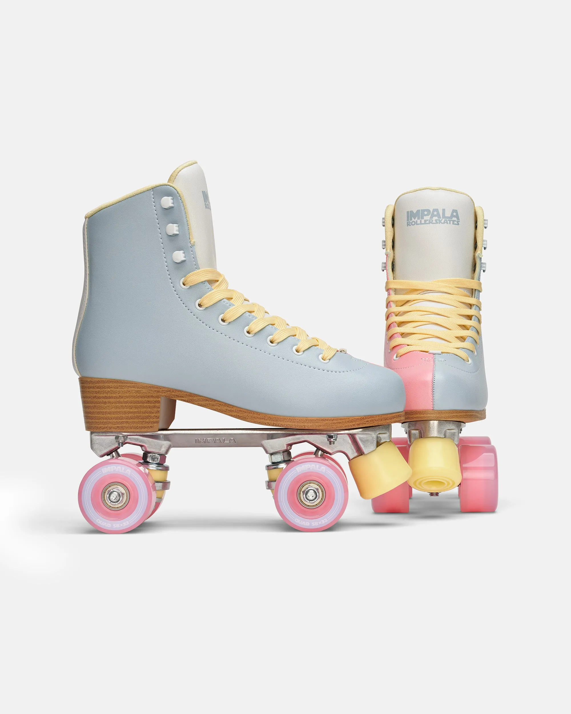 Impala Rollerskates - Blue/Pink Split