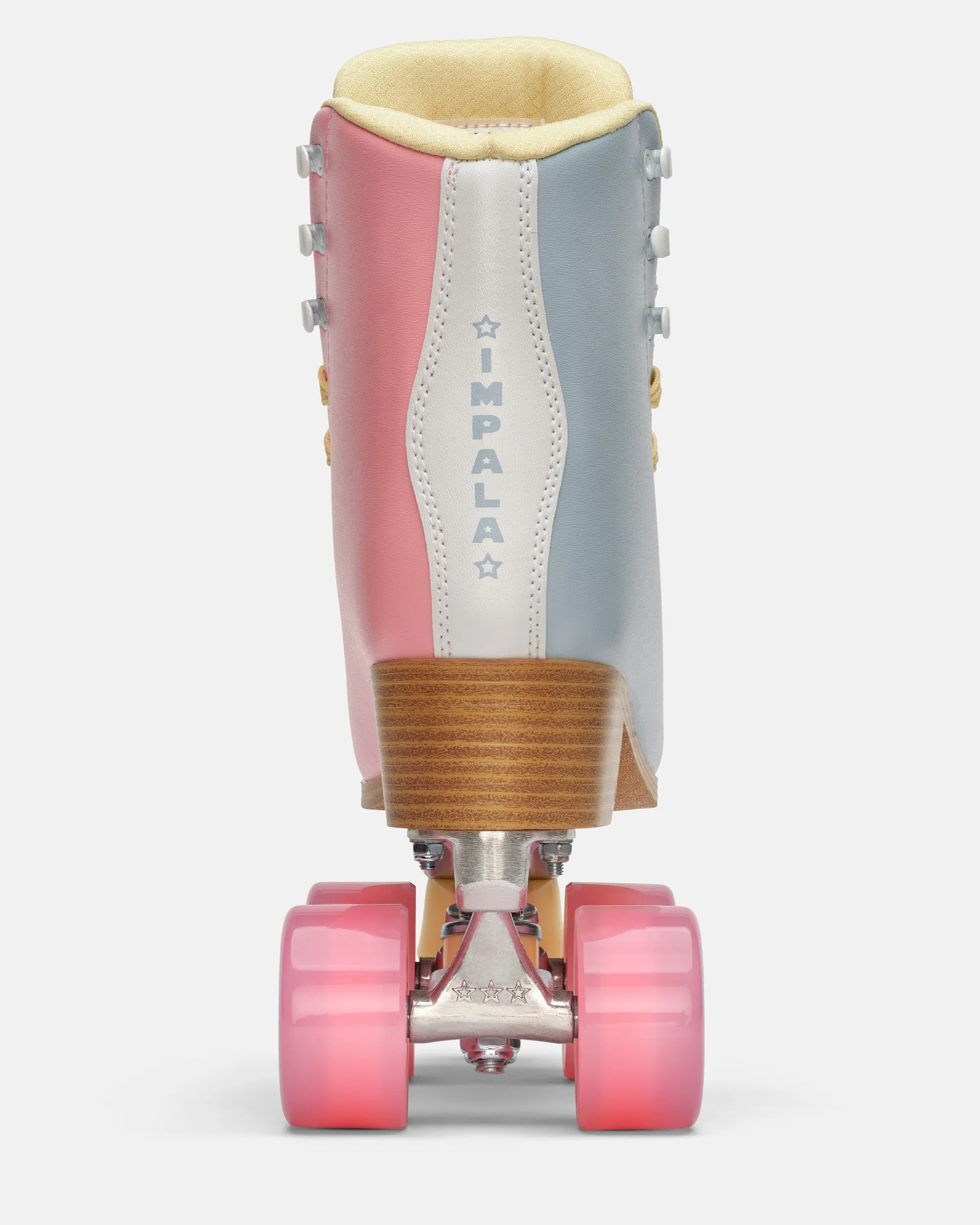 Impala Rollerskates - Blue/Pink Split