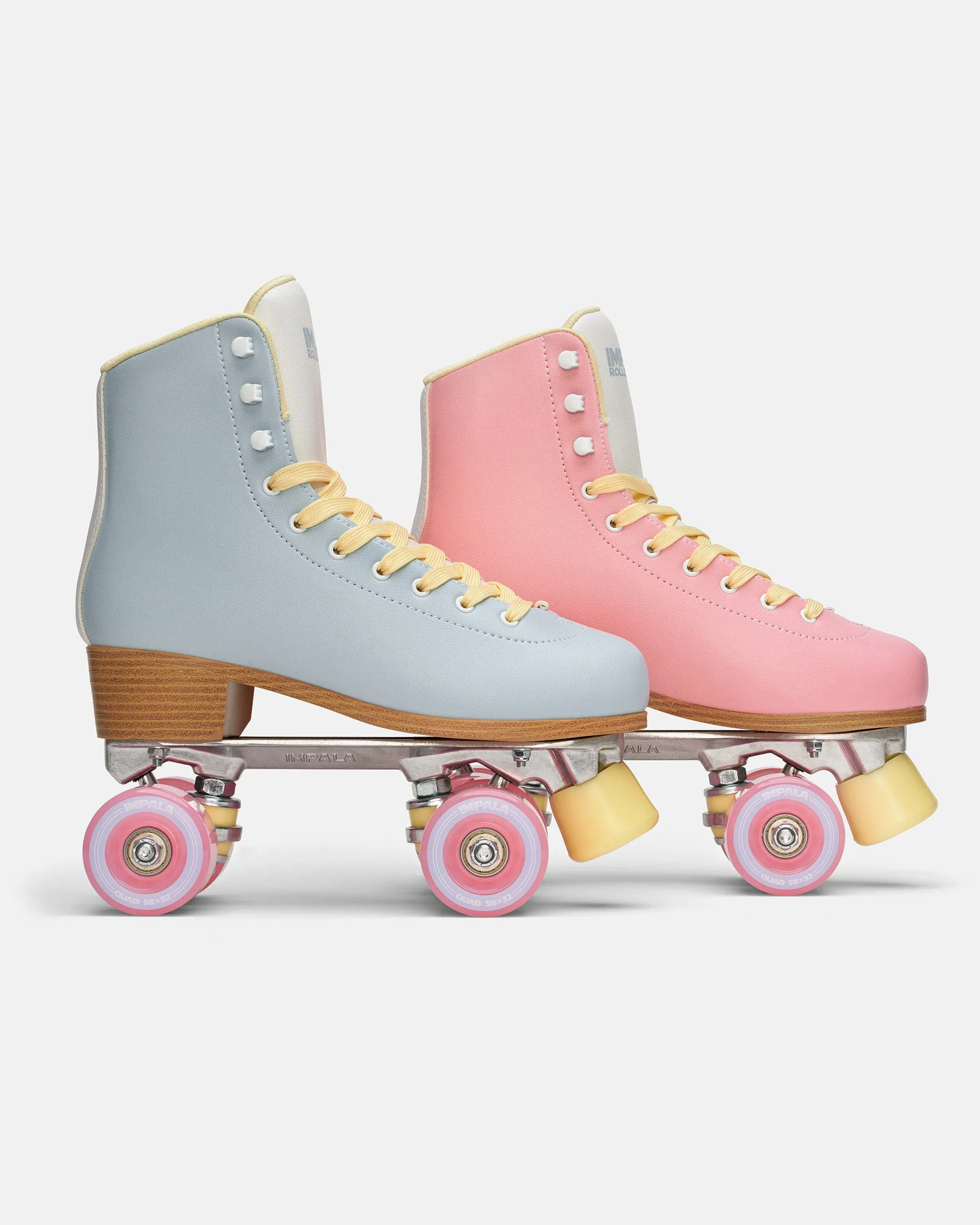 Impala Rollerskates - Blue/Pink Split