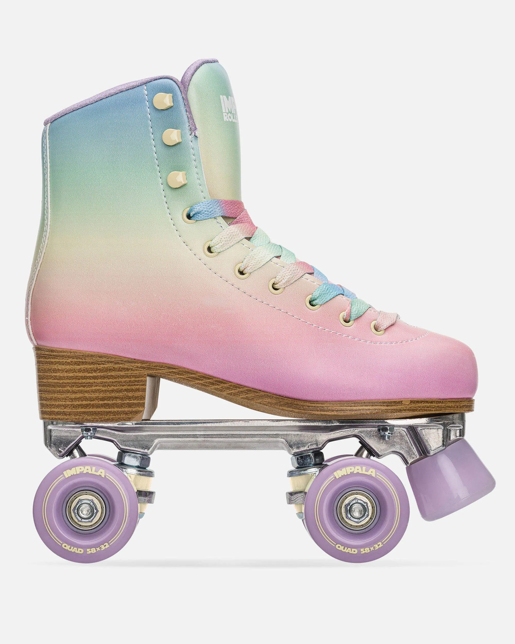 Impala Rollerskates - Rainbow Pastel Fade