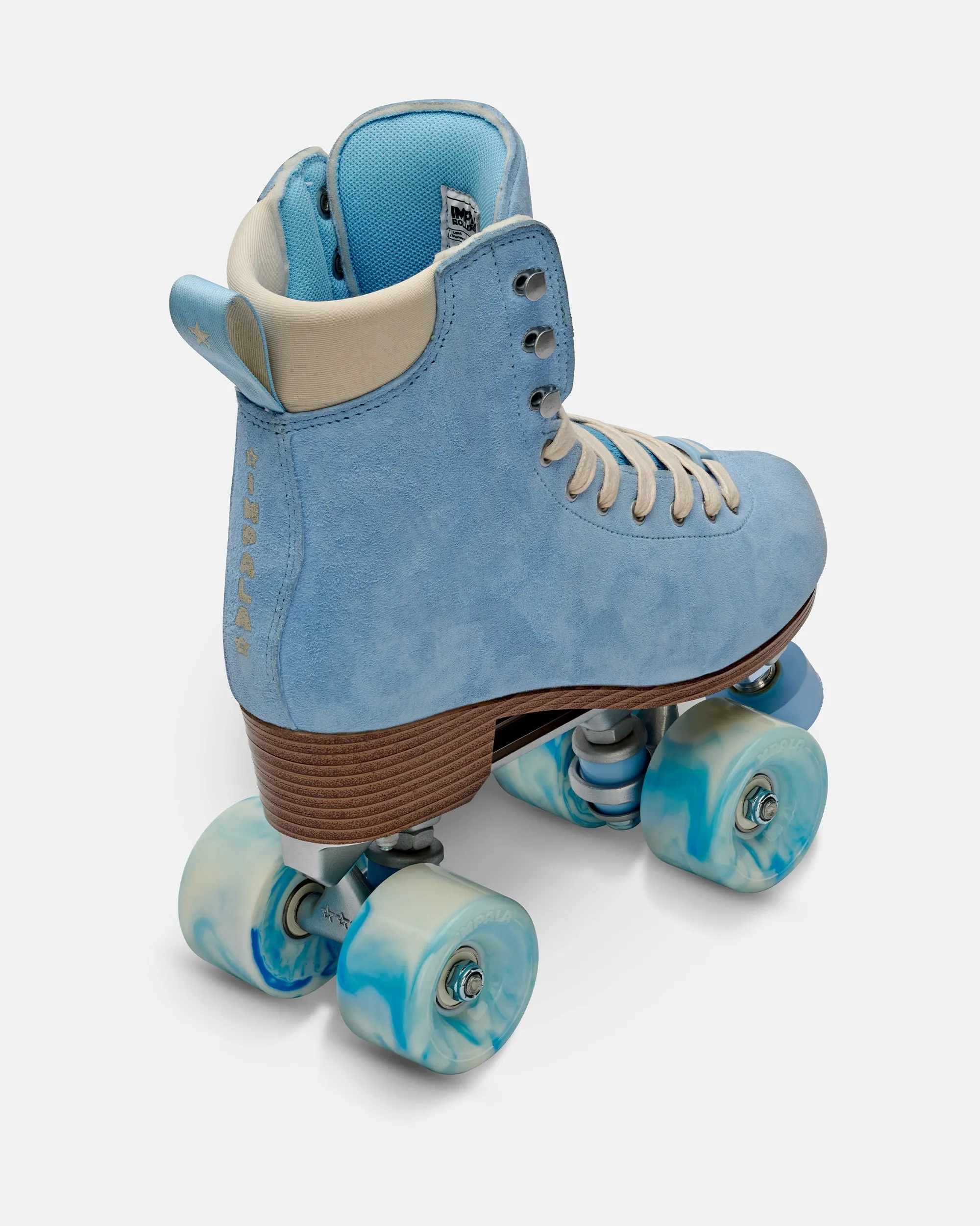 Impala Samira Suede Rollerskate - Dusty Blue