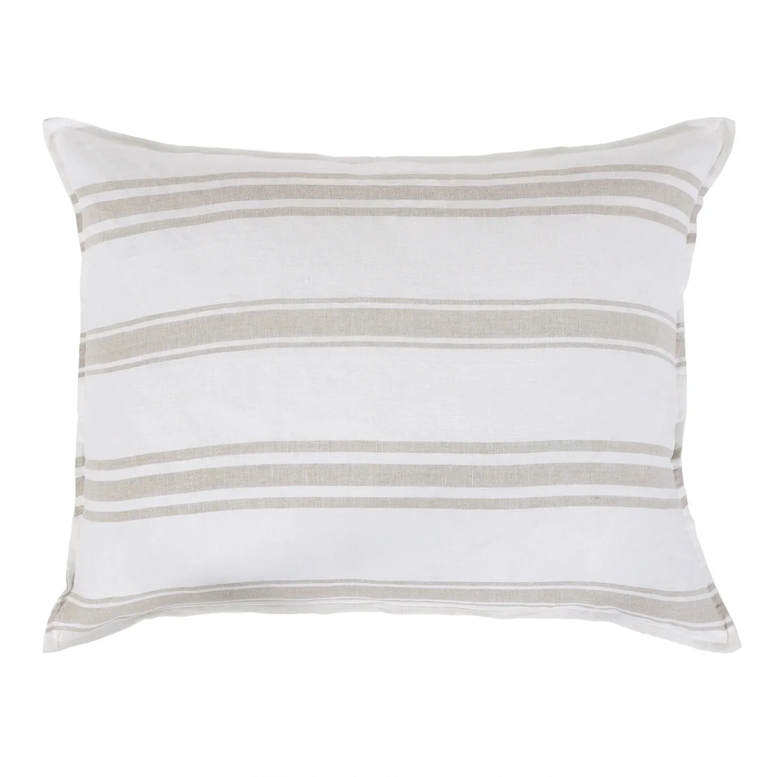 Jackson Big Pillow 28" X 36" With Insert - White/Natural