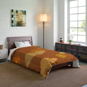 Japanese Autumn Clouds Comforter