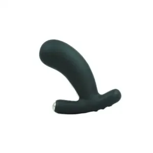 Je Joue Silicone Black Rechargeable Vibrating Butt Plug with Remote