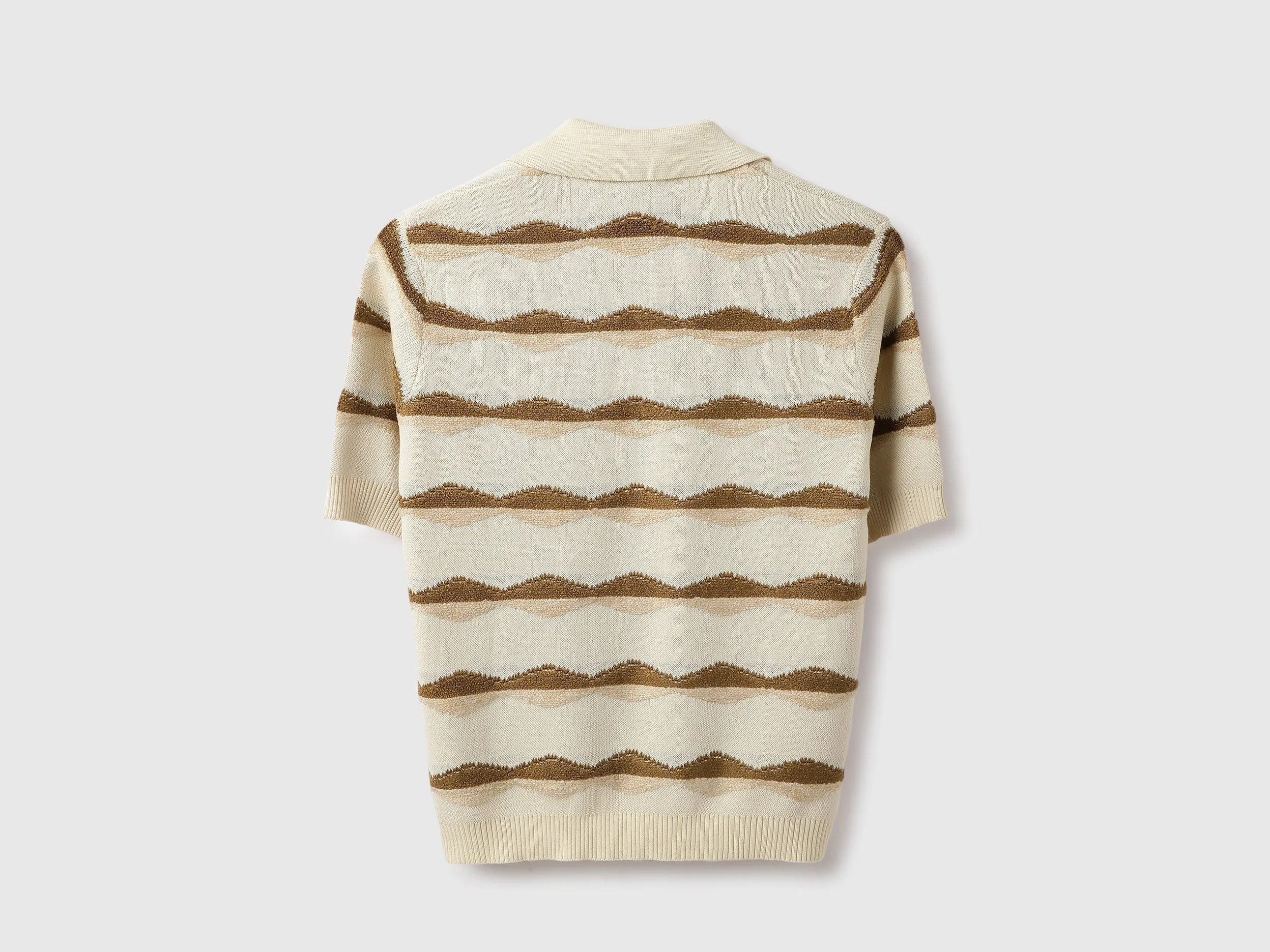 Johny Collar Patterned Polo T-Shirt