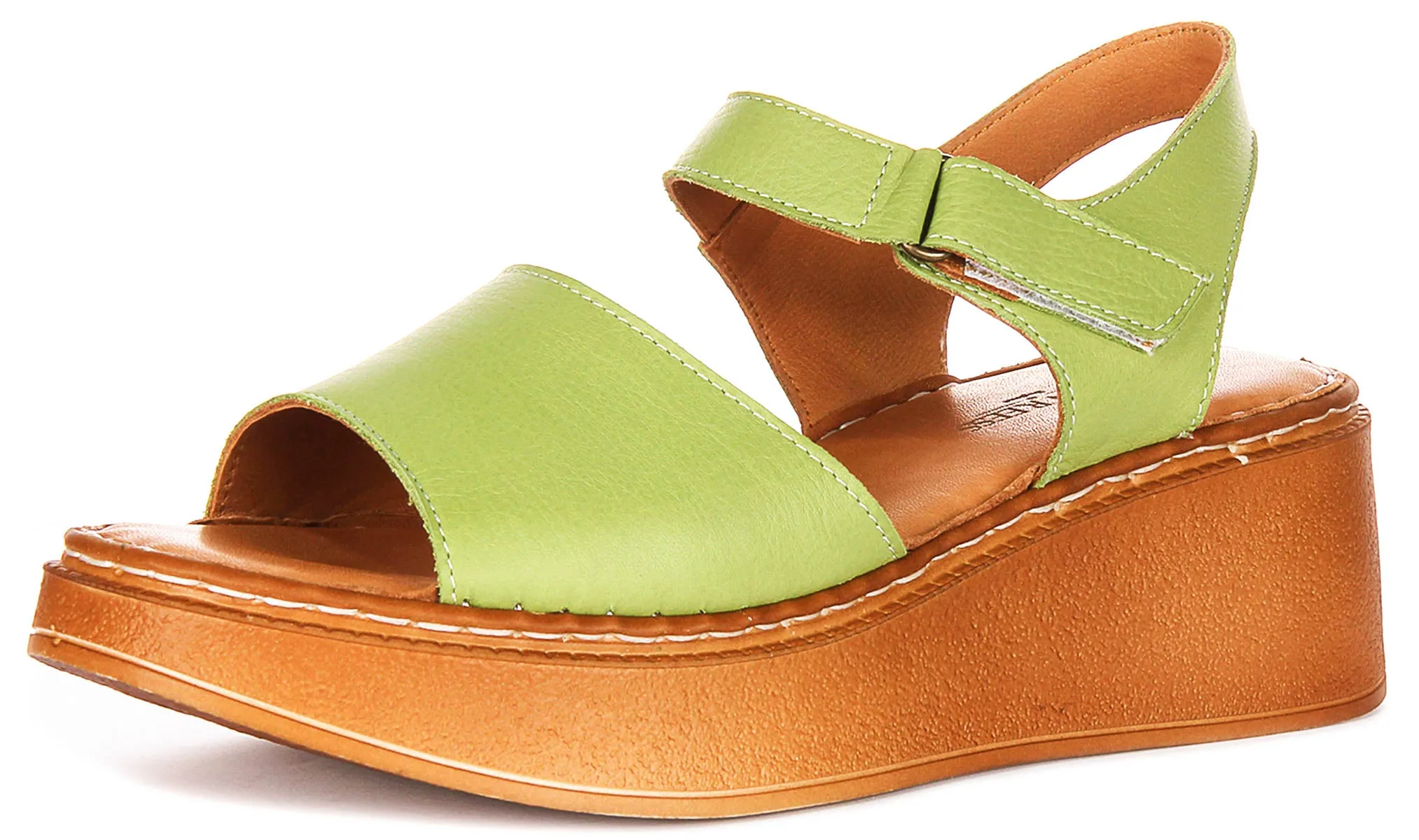 Justinreess England Petal In Green For Women