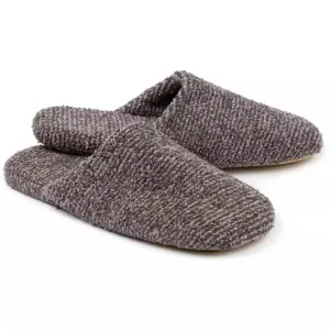 Kashwere Lounge Ultra Plush Silver Fox & Pewter Heathered Spa Slippers ~ LAST CHANCE SALE ~ LIMITED QUANTITIES