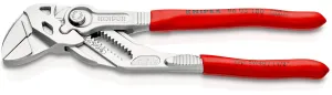 KNIPEX Pliers Wrench Slip Joint Plier 180mm Chrome Plastic Coated Handles 86 03 180 SB
