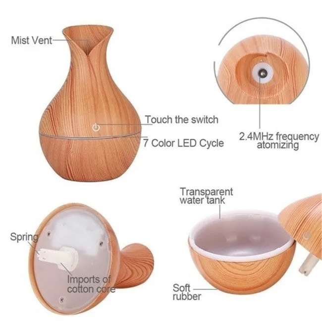 LED Backlight Ultrasonic Air Humidifier