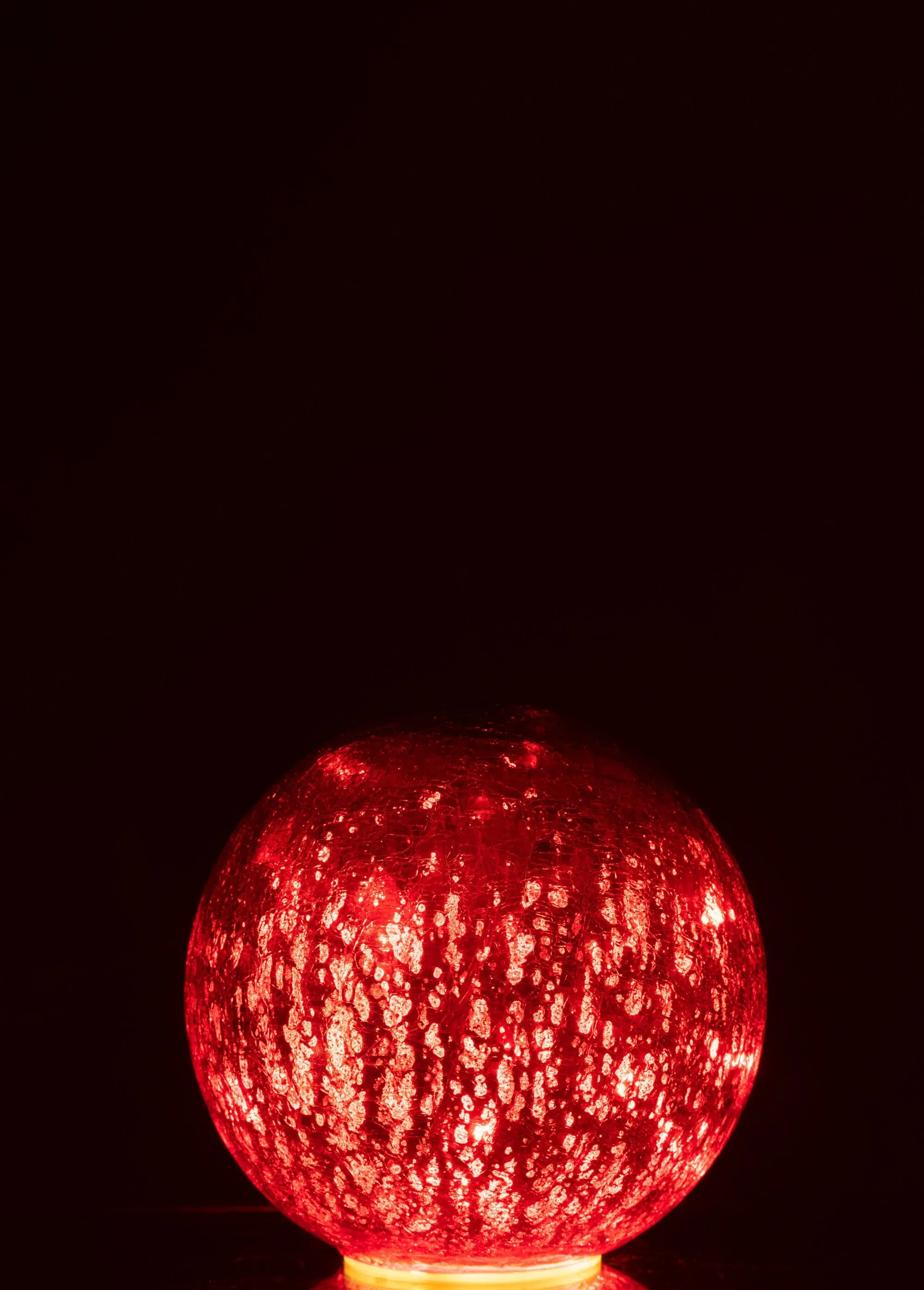 LED glass ball