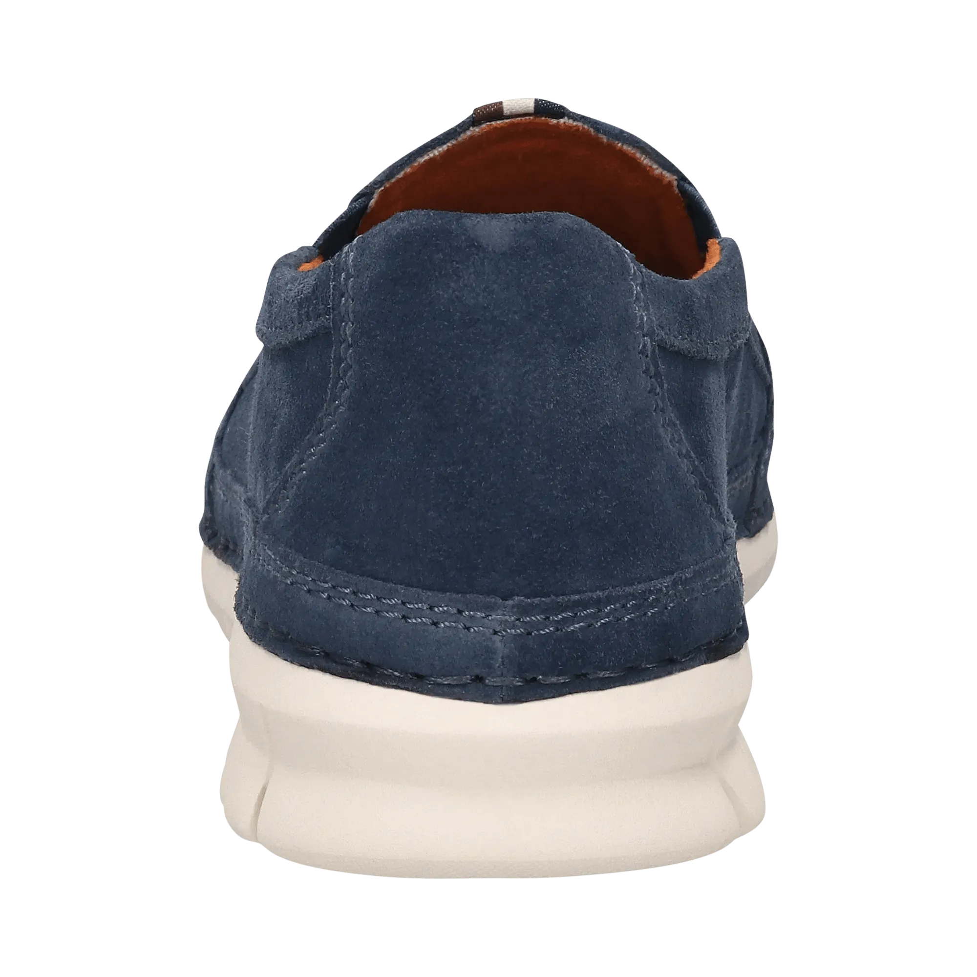 Leder Slip on blau