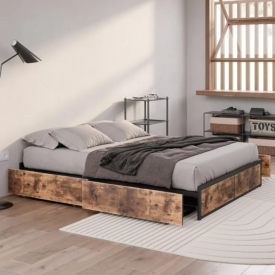 Levede Metal Bed Frame Mattress Base Queen