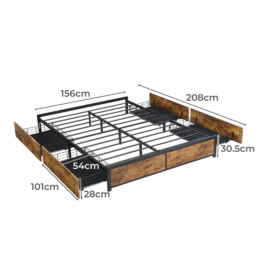 Levede Metal Bed Frame Mattress Base Queen