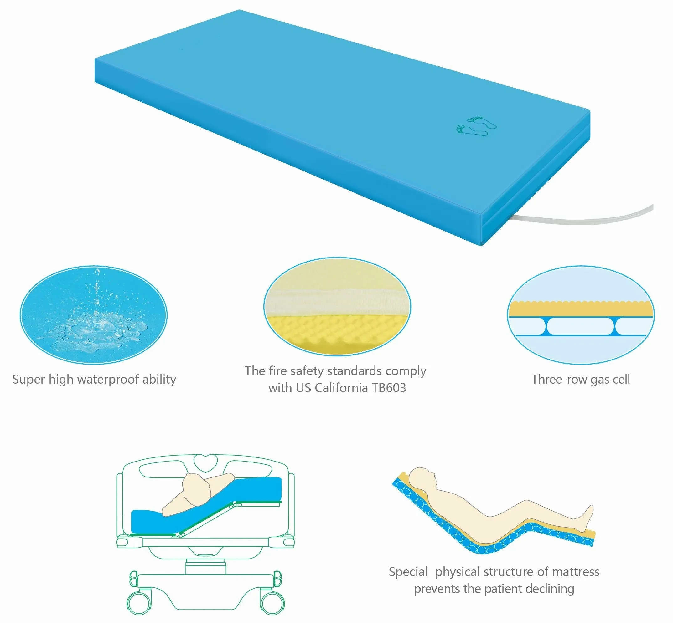 Liberty Lateral Rotation Bed   Mattress