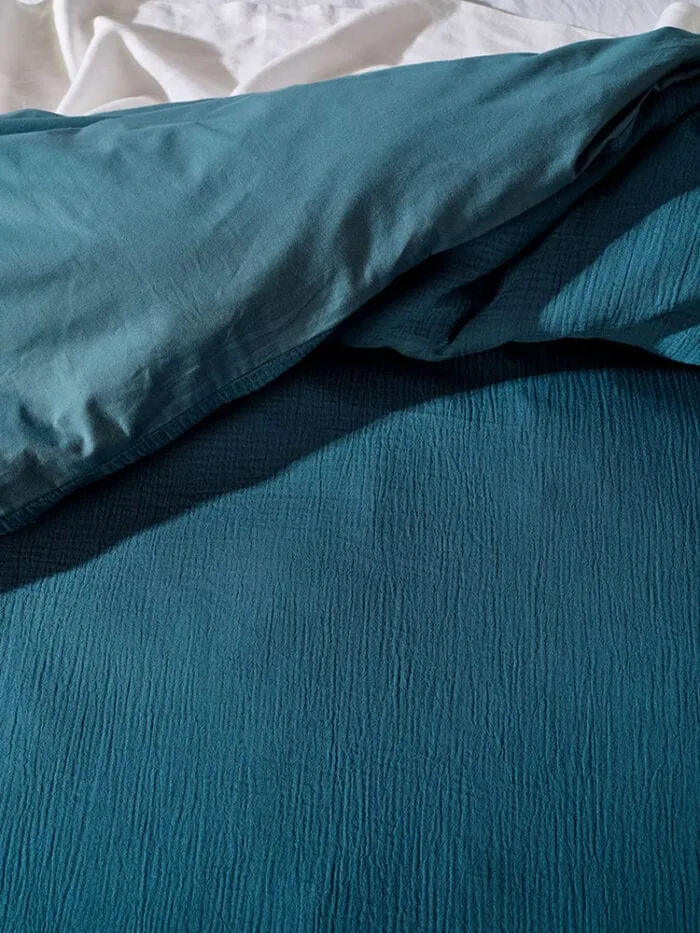 Linen House Galene Teal Duvet Cover Set