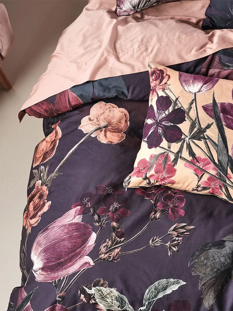 Linen House Navy Fleur Duvet Cover Set