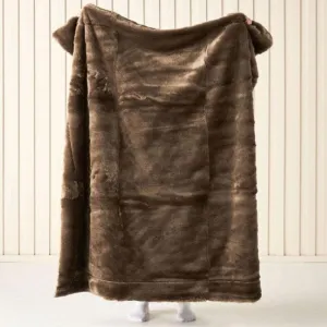 Linen House Selma Timber Throw 150x200cm