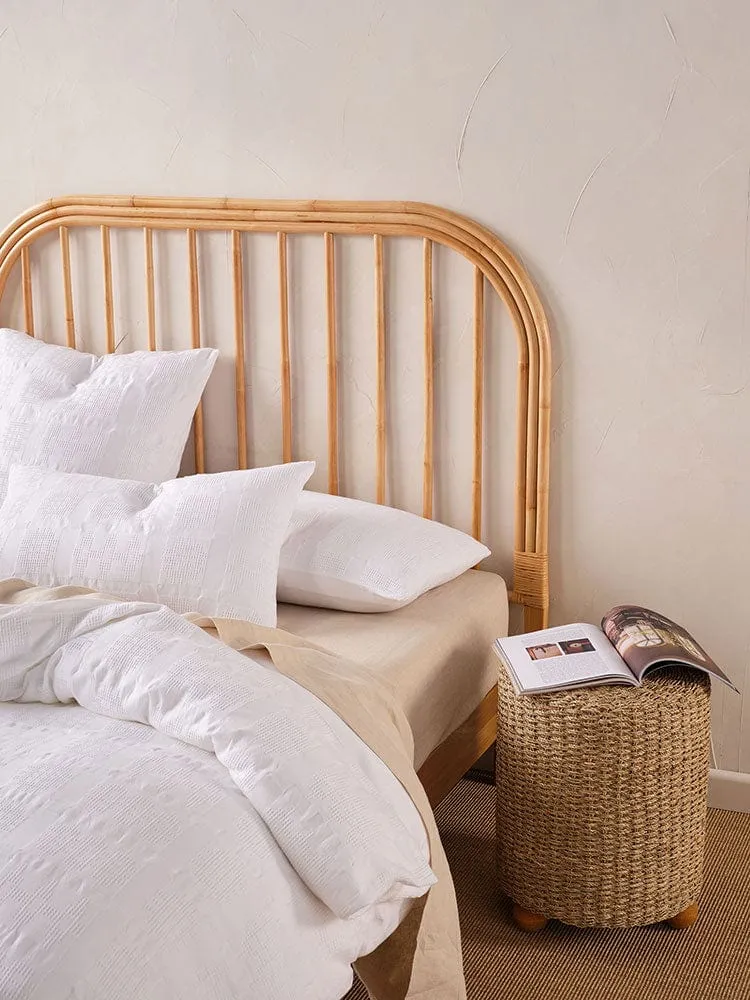 Linen House White Seren White Duvet Cover Set