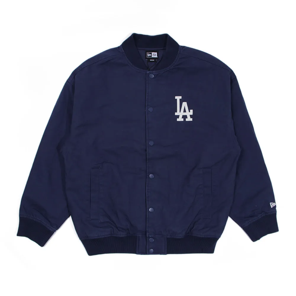 Los Angeles Dodgers MLB Retro Skateboard Navy Padded Jacket