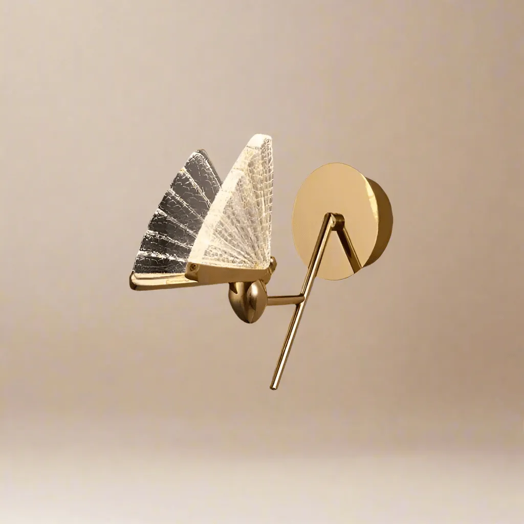 Luxury Golden Bird Wall Lamp