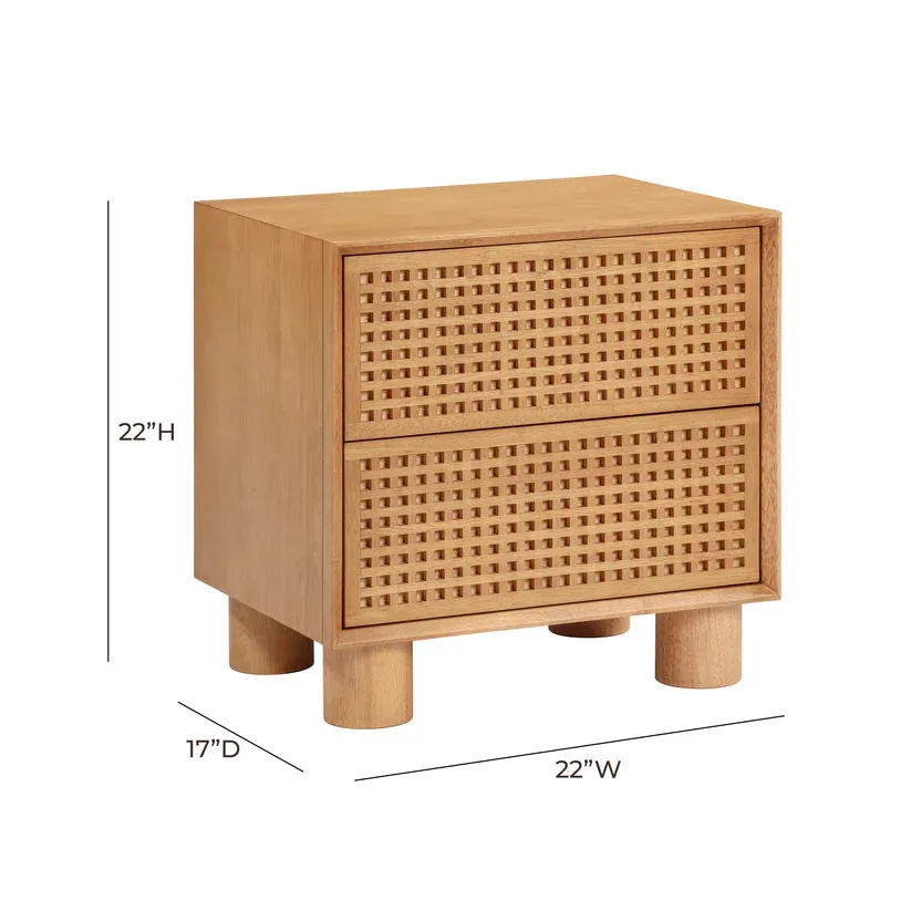 Mael Natural Nightstand