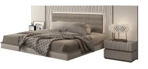Marina Taupe Bed SET