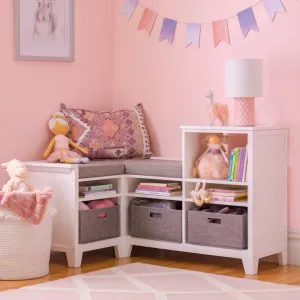 Martha Stewart Living & Learning Kids Corner Reading Nook Martha Stewart Color: Creamy White