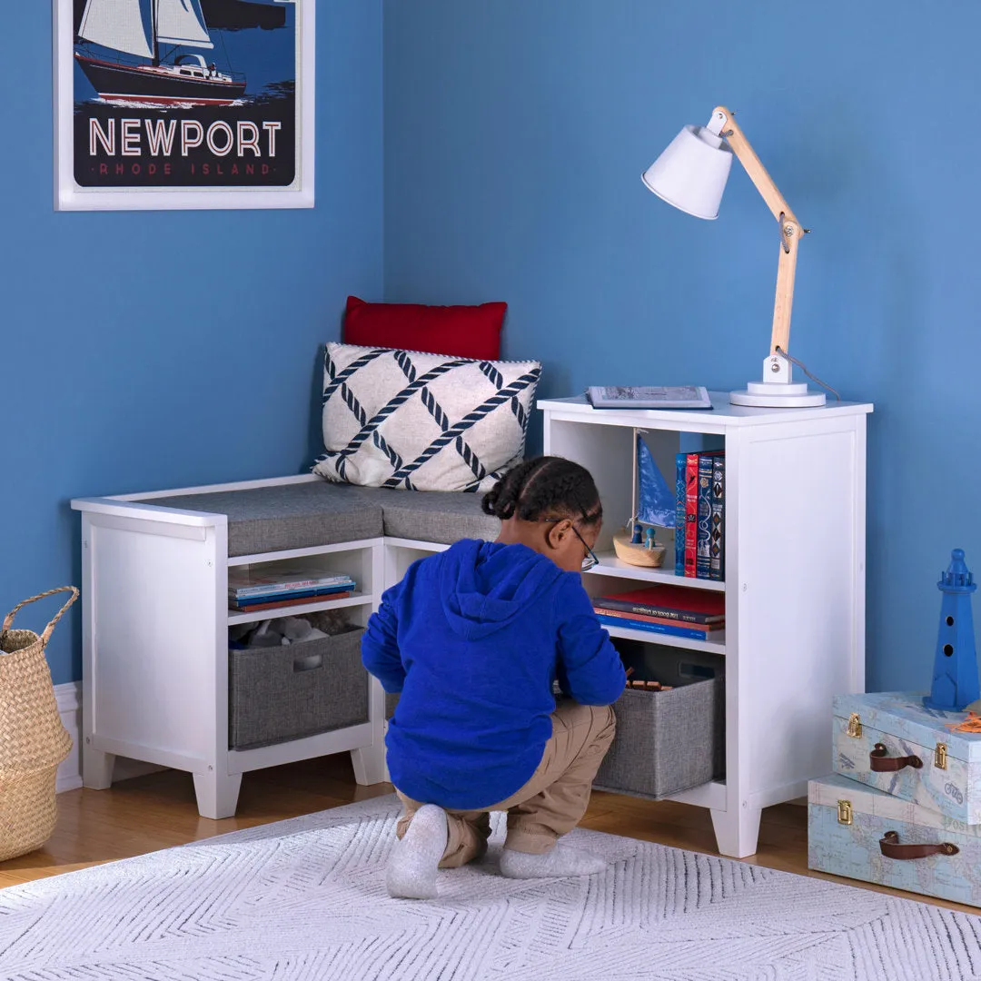 Martha Stewart Living & Learning Kids Corner Reading Nook Martha Stewart Color: Creamy White