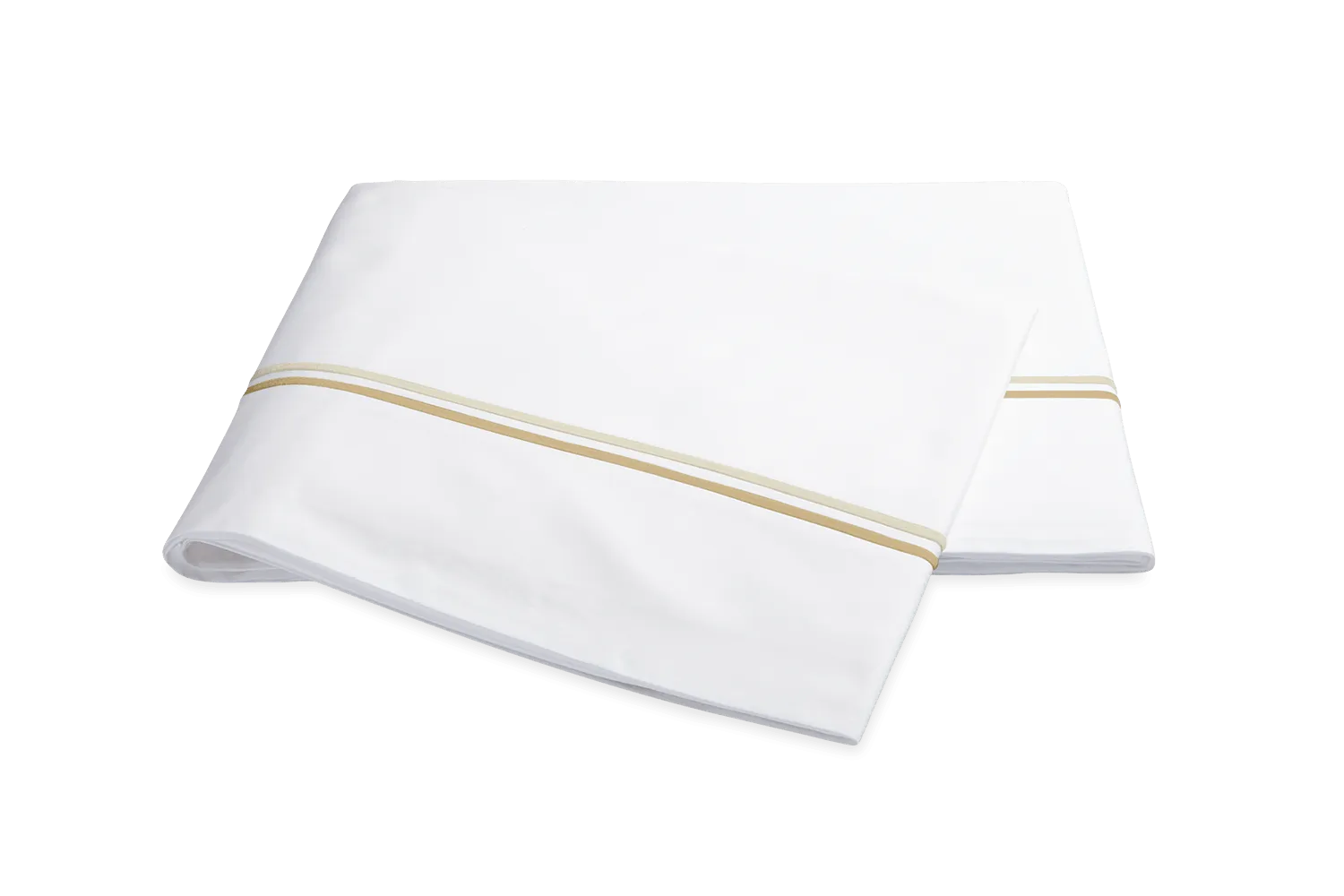 Matouk - Essex King Flat Sheet - Champagne