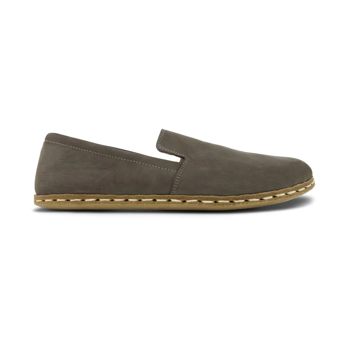 Men's Barefoot Grounding Nubuck Slip-on Shoes - Ash