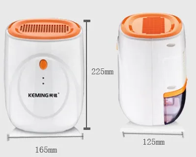 Mini quiet dehumidifier