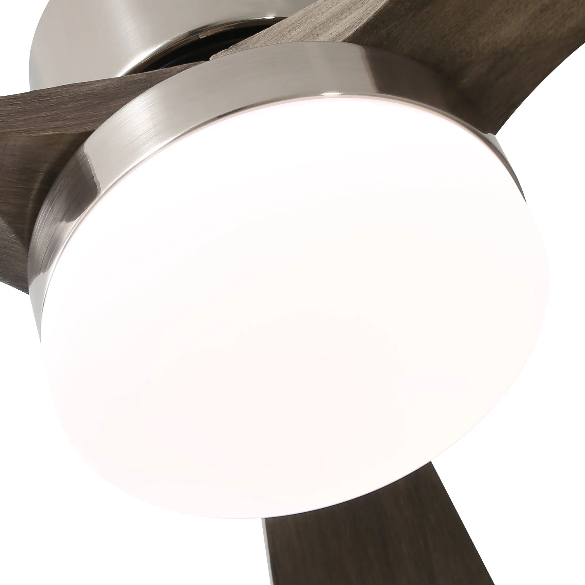 Misty Valley 52in. Remote Control Modern Ceiling Fan with Light, Noiseless Reversible DC Motor for Patio,Living Room, Bedroom