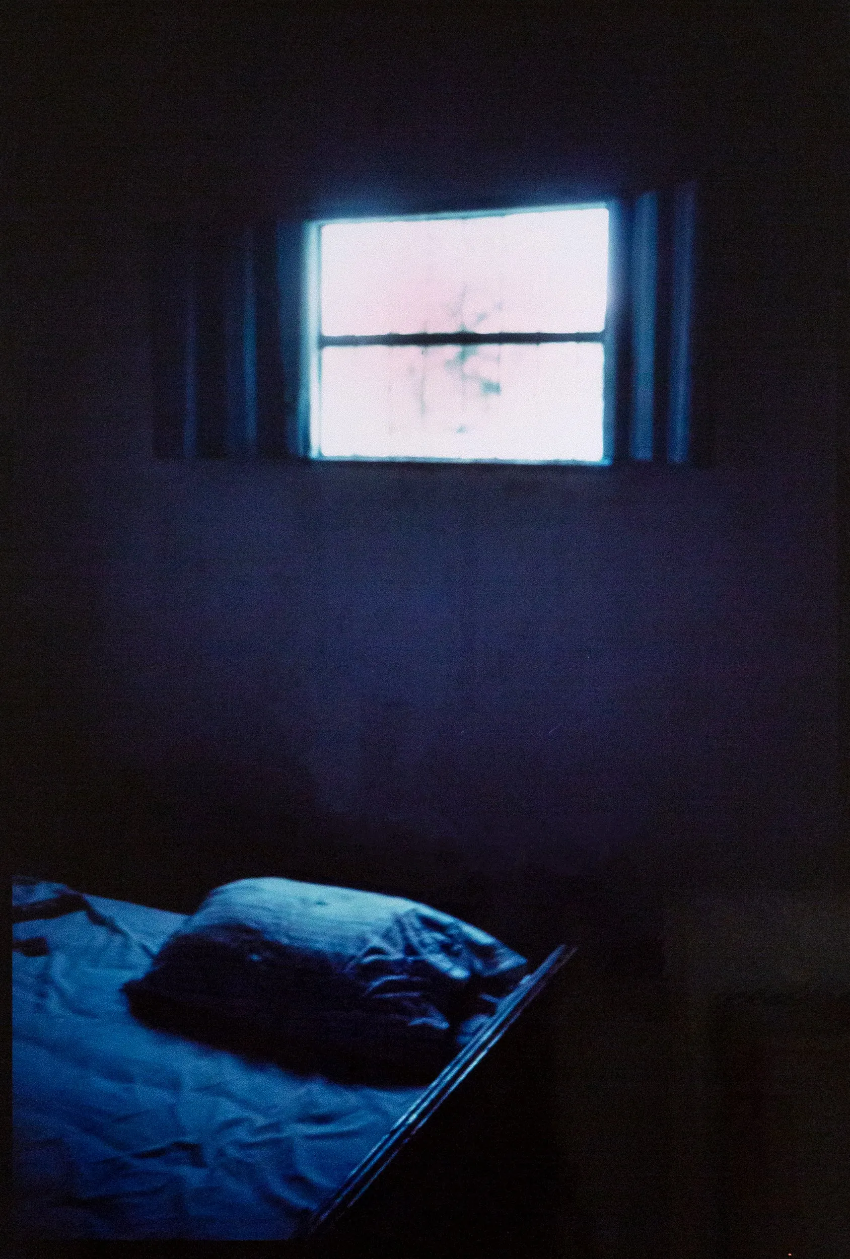 NAN GOLDIN "MOTEL WINDOW, PALENQUE, MEXICO" 1982