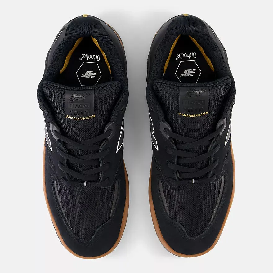 New Balance Numeric 1010 Tiago Lemos Skateboard Shoe - Black With White