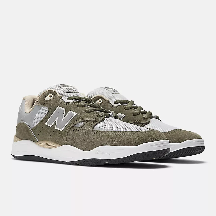 New Balance Numeric 1010 Tiago Lemos Skateboard Shoe - Olive With Grey
