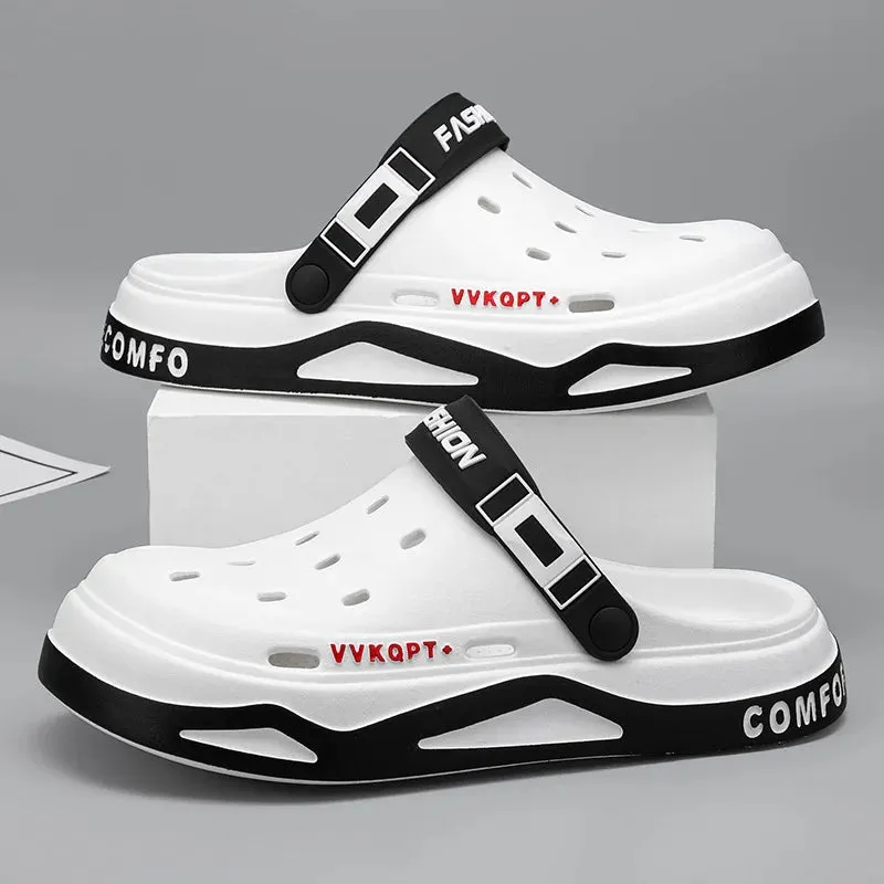 New Breathable sandals For Women Men Summer EVA Garden Clogs Shoes Outdoor Holes Beach Slippers Comfortable House Slides