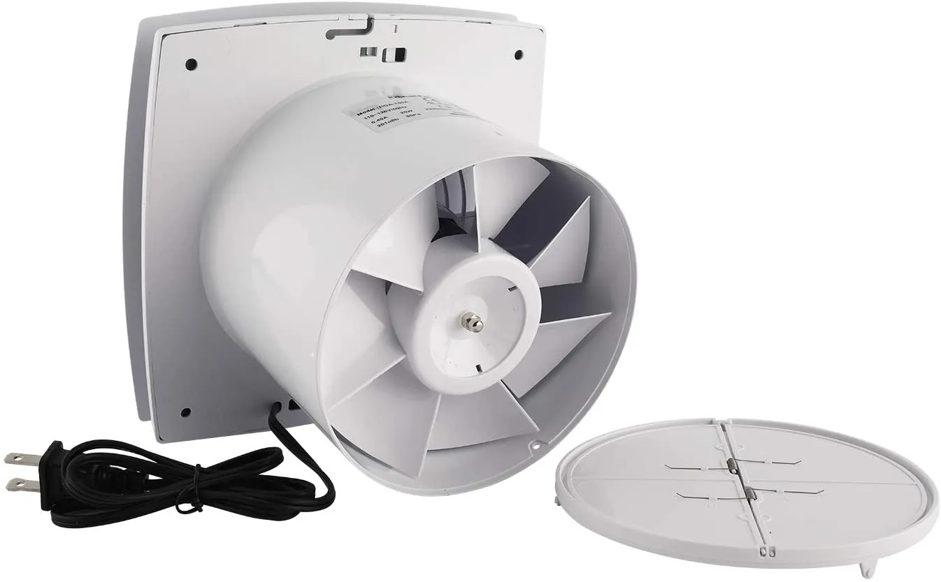 New in box! Yaetool 6"/150mm Wall Mounted Exhaust Fan, silent for kitchen, bath, bedroom, garage!