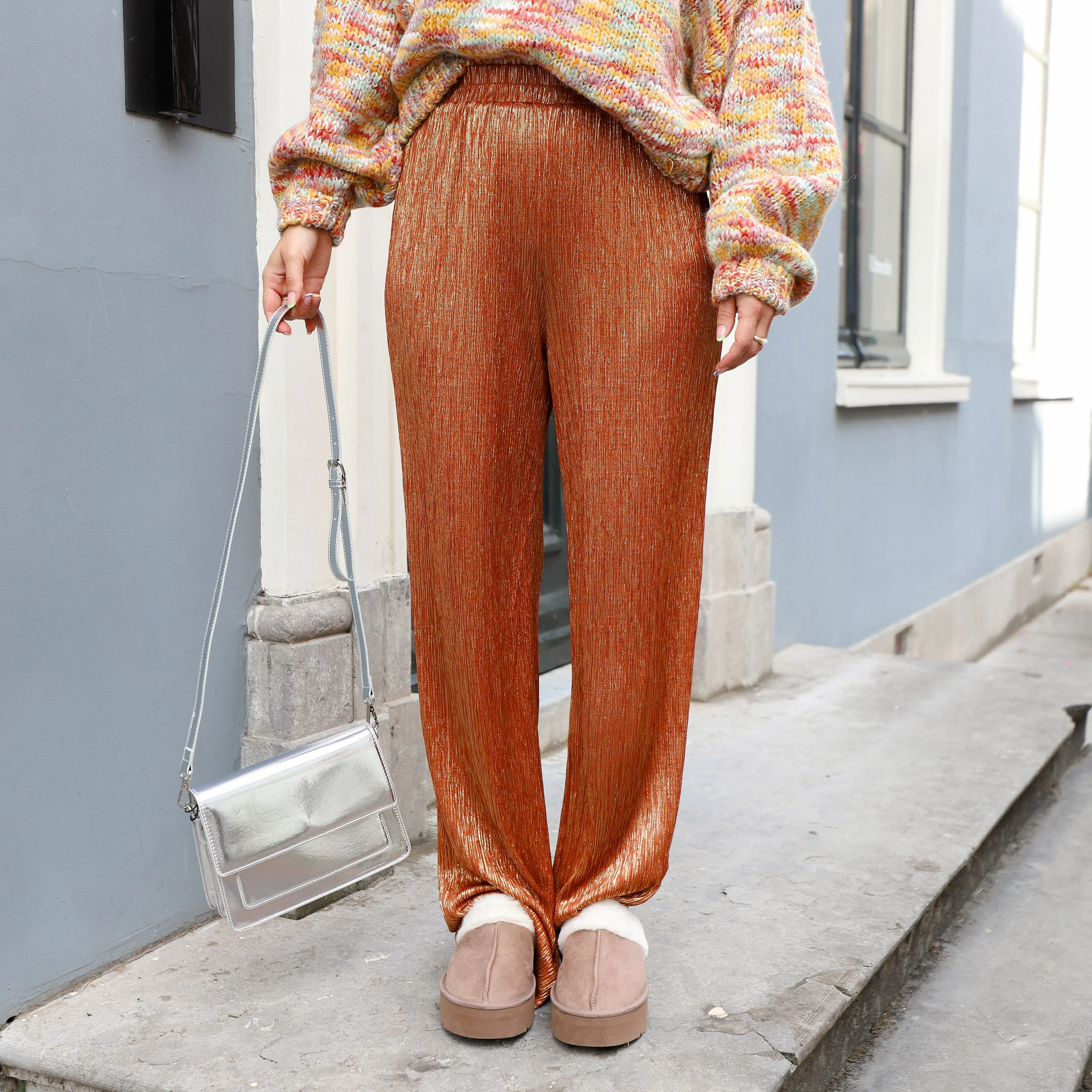 Nica plateu pantoffel fossil