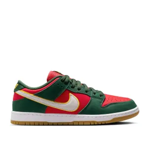Nike SB Dunk Low Pro Fir/White/University Gold/Fire Red