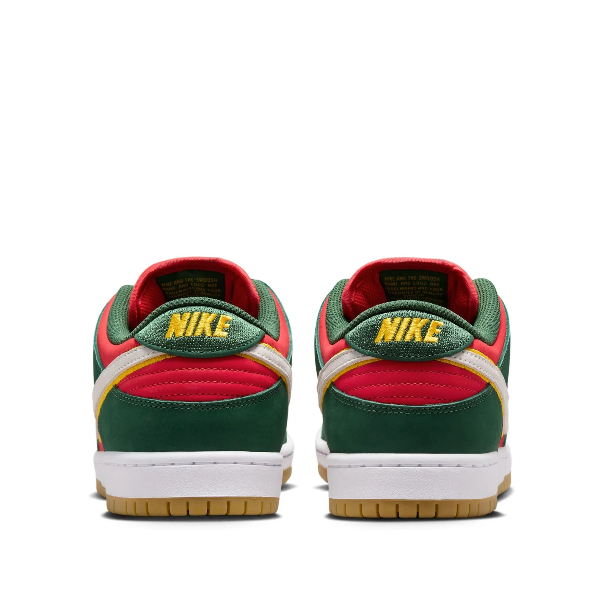 Nike SB Dunk Low Pro Fir/White/University Gold/Fire Red